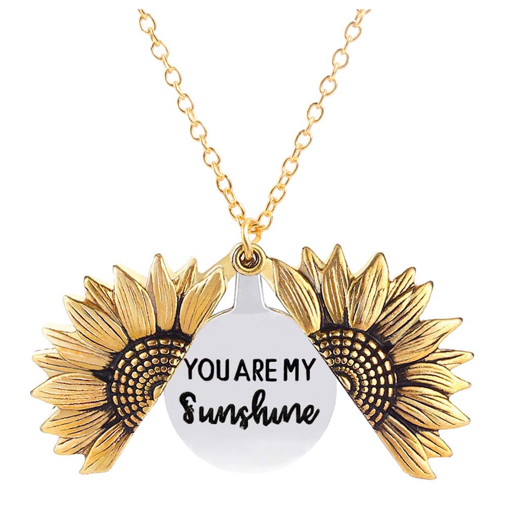 🌞"You Are My Sunshine" Sunflower Necklace🌻