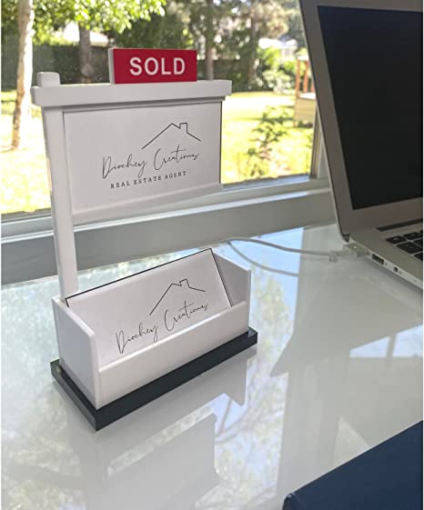 Business Card Holder-Display Your Own Personalized Business Cards