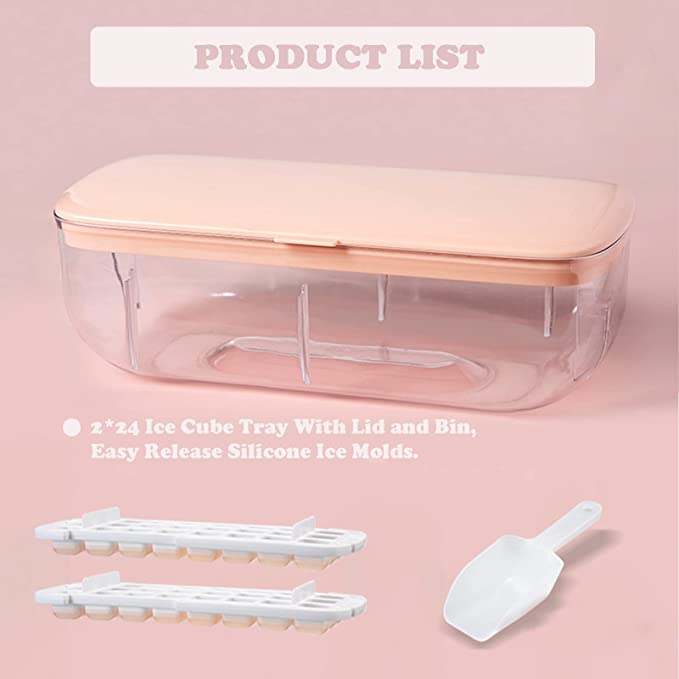 Press type Ice Cube Maker