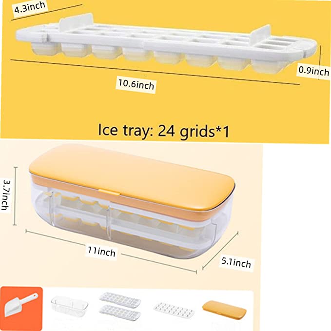 Press type Ice Cube Maker