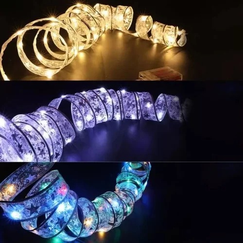 Christmas ribbon fairy lights 🎄early Christmas 45% Off Sale🎄