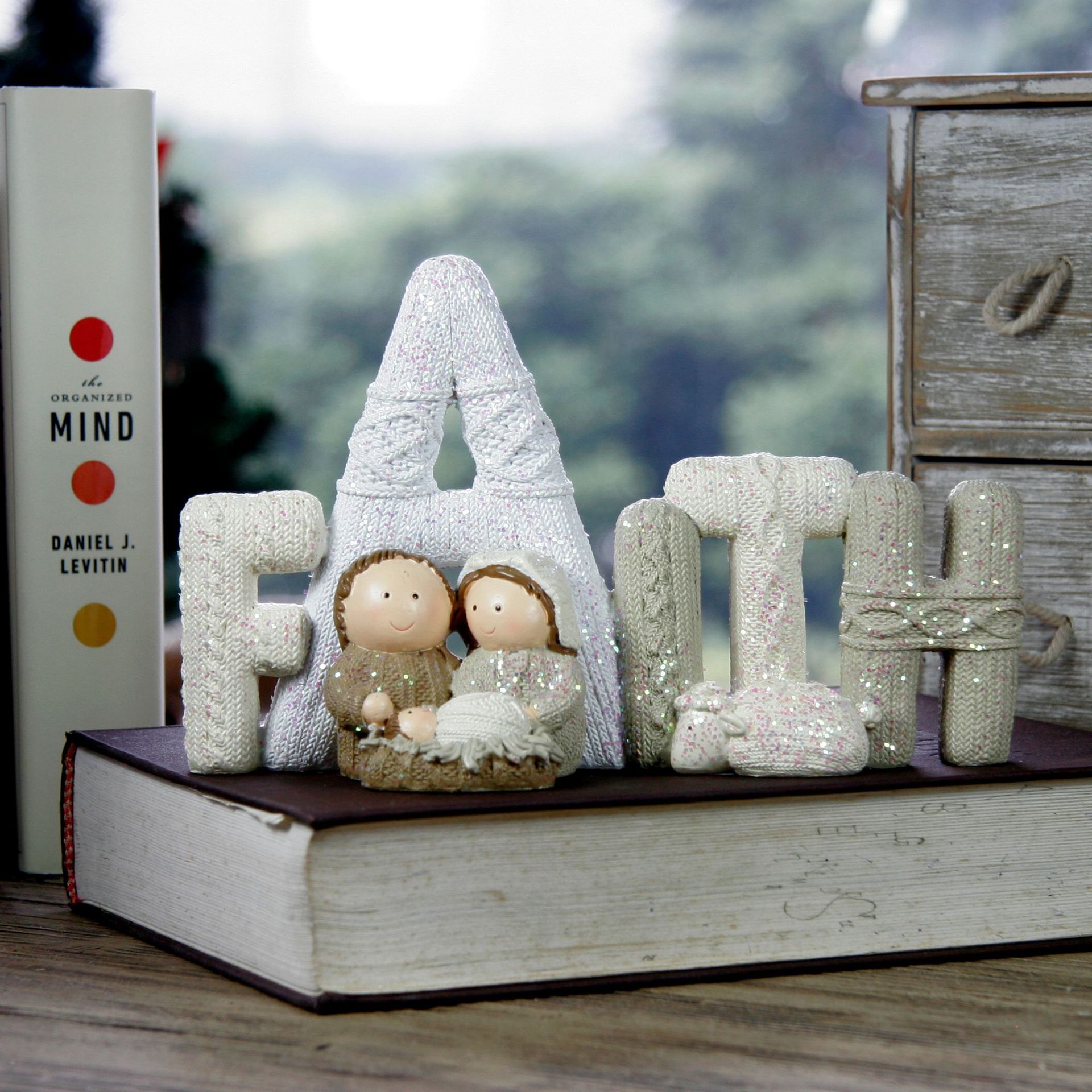 Handcrafts Family Nativity Statue 