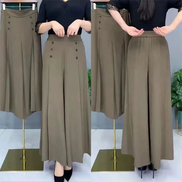 🔥HOT SALE 40% OFF - Cool and Slim Stylish Pleated Wide-leg Pants