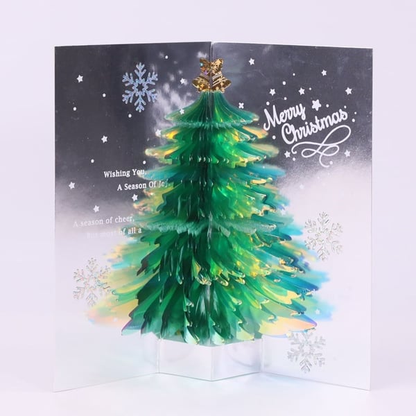 Last Day Hot Sale-48% OFF 🎄(4PCS/SET)Special 3D Christmas Handmade Cards