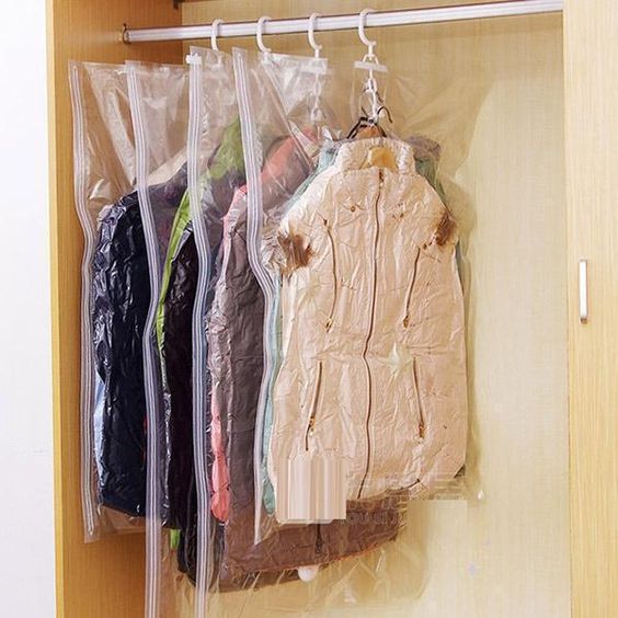  Hanging Vacuum Storage Bags 🔥 Buy 6 Get Extra 20% OFF & Free Shipping