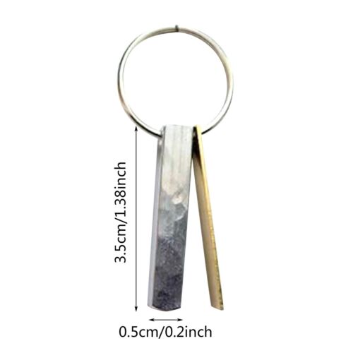 Through Thick and Thin Keychain - Best Friend Gift