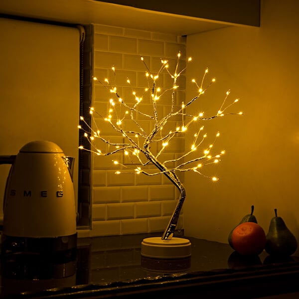 Led Remote Control Tree Light Night Light