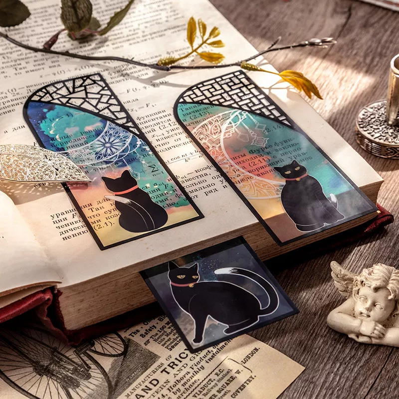 🐱Translucent Pet Cute Kitten Bookmark