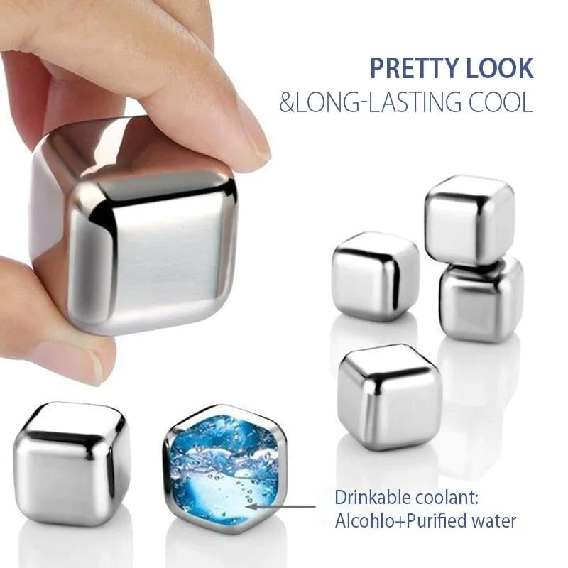 (Summer Hot Sale🔥)Recyclable Drink Chilling Cubes🧊