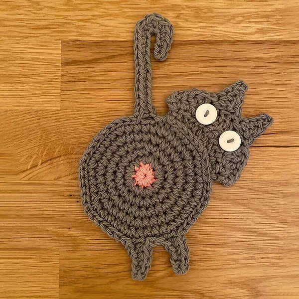 🎄Early Christmas Sale🎁-Cat Butt Coasters