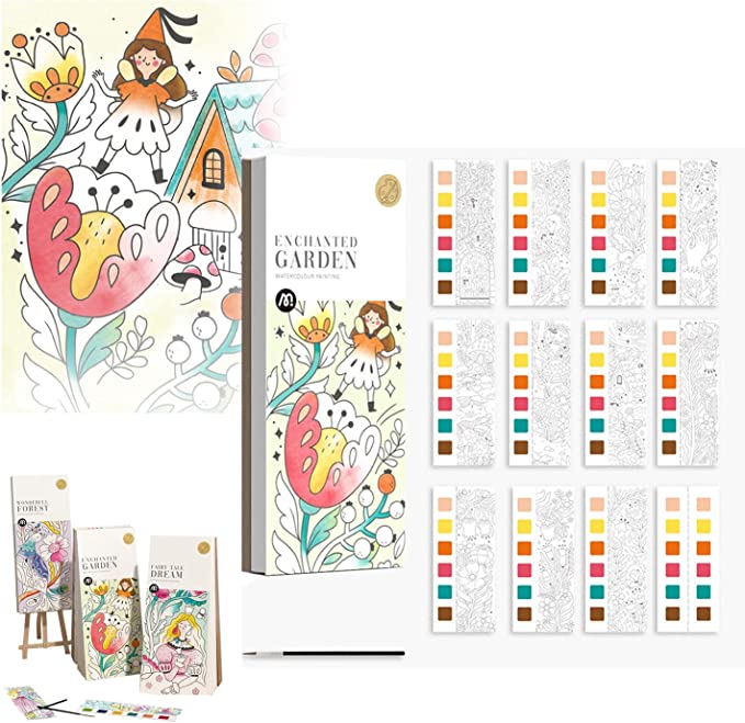 Pocket Watercolor Painting Book🎨