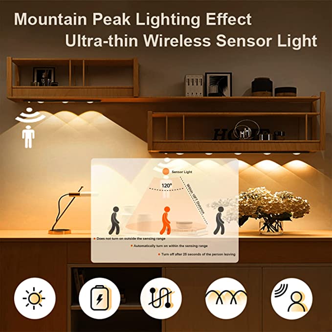 💡 LED Motion Sensor Cabinet Light 💡
