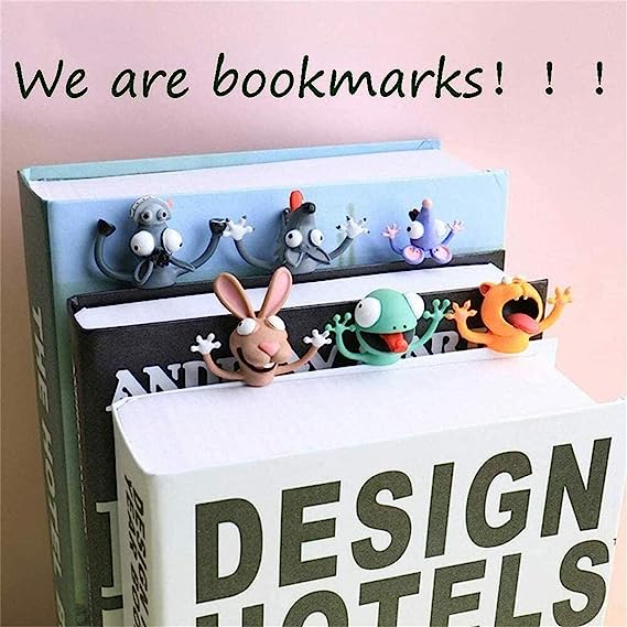 💥Buy 3 Get 1 Free😹3D Animal Wacky Bookmarks