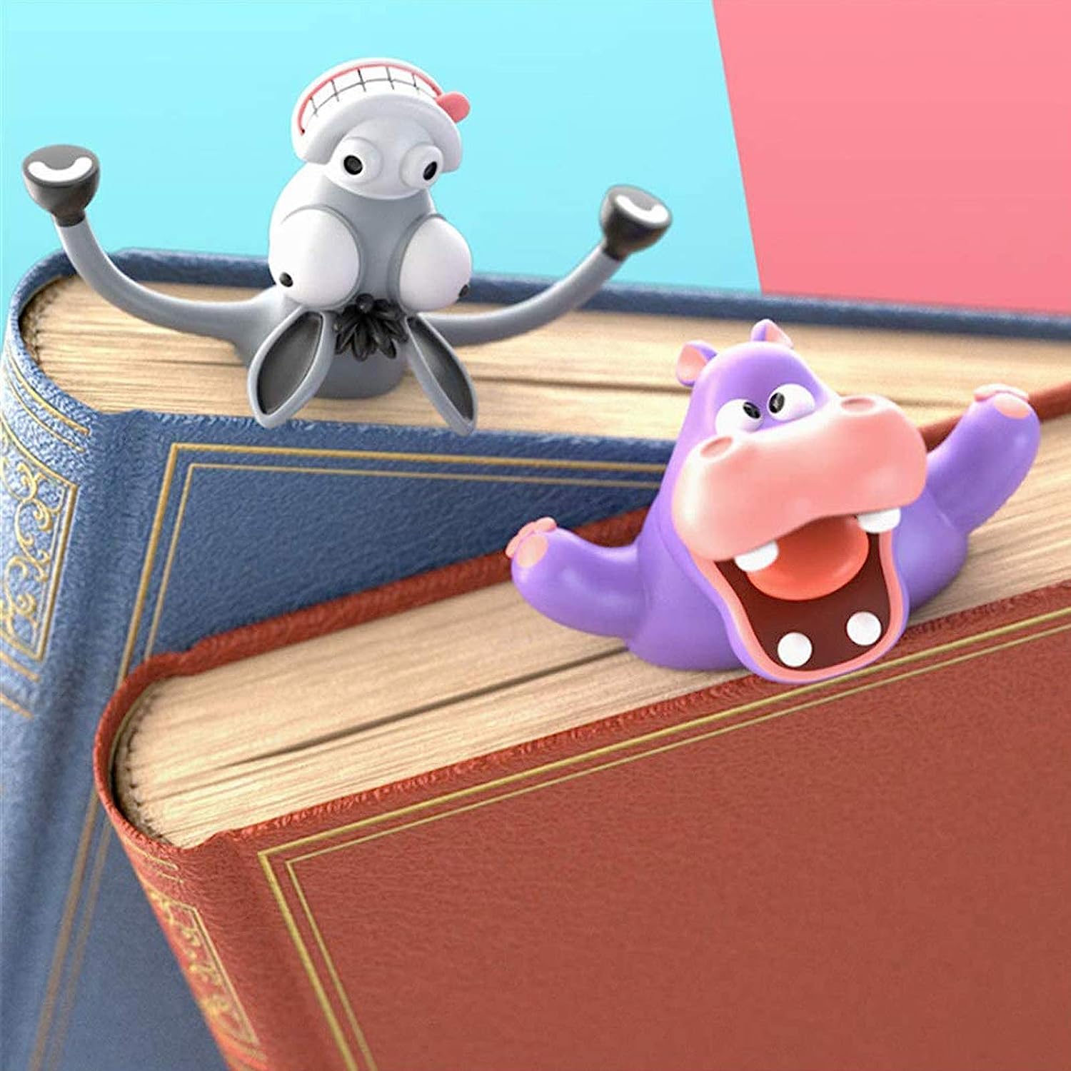 💥Buy 3 Get 1 Free😹3D Animal Wacky Bookmarks