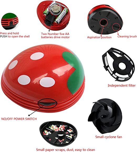 Mini Ladybug Vacuum Cleaner