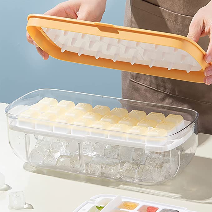 Press type Ice Cube Maker