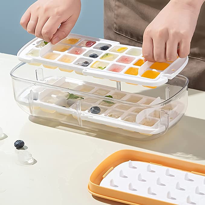 ✨Press type Ice Cube Maker