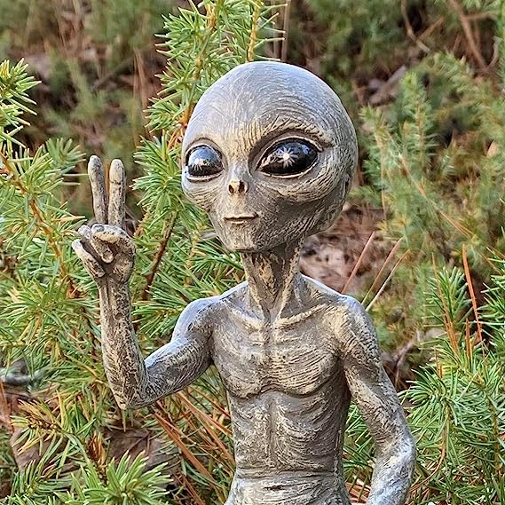 💥Buy 3 Get 1 Free 👽 Garden Statue Alien