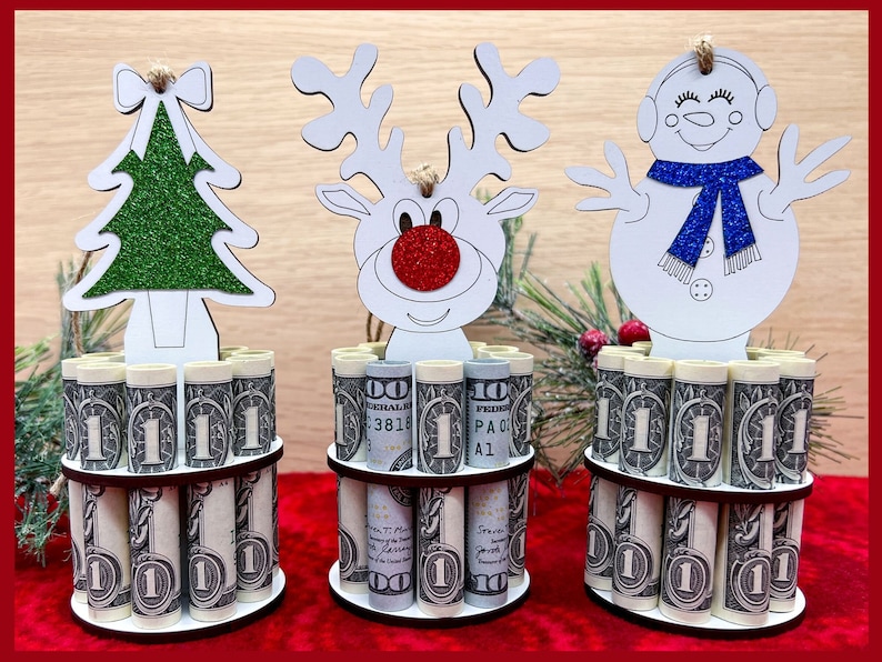 Money Cake Christmas Ornaments Unique Money Holder Teacher image 10