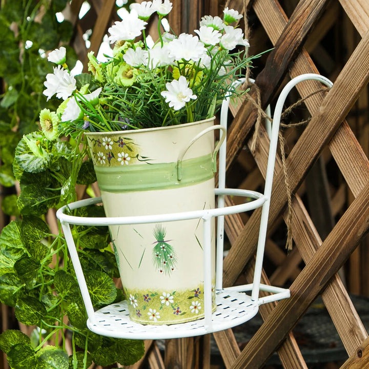 Iron Art Hanging Baskets Plant Pot 