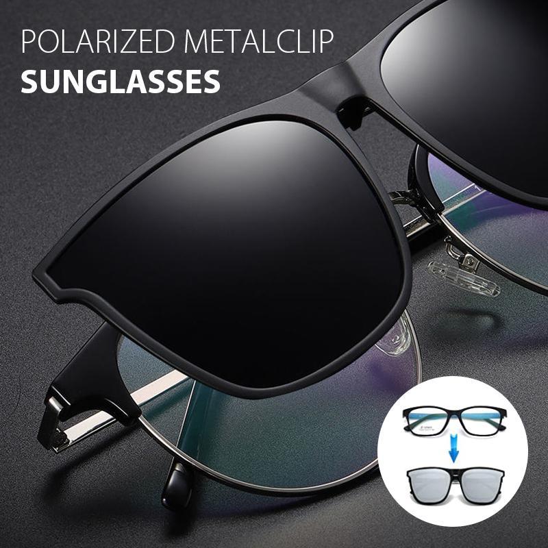 (🔥HOT SALE-40% OFF) New Polarized Clip-on Flip Up Sunglasses