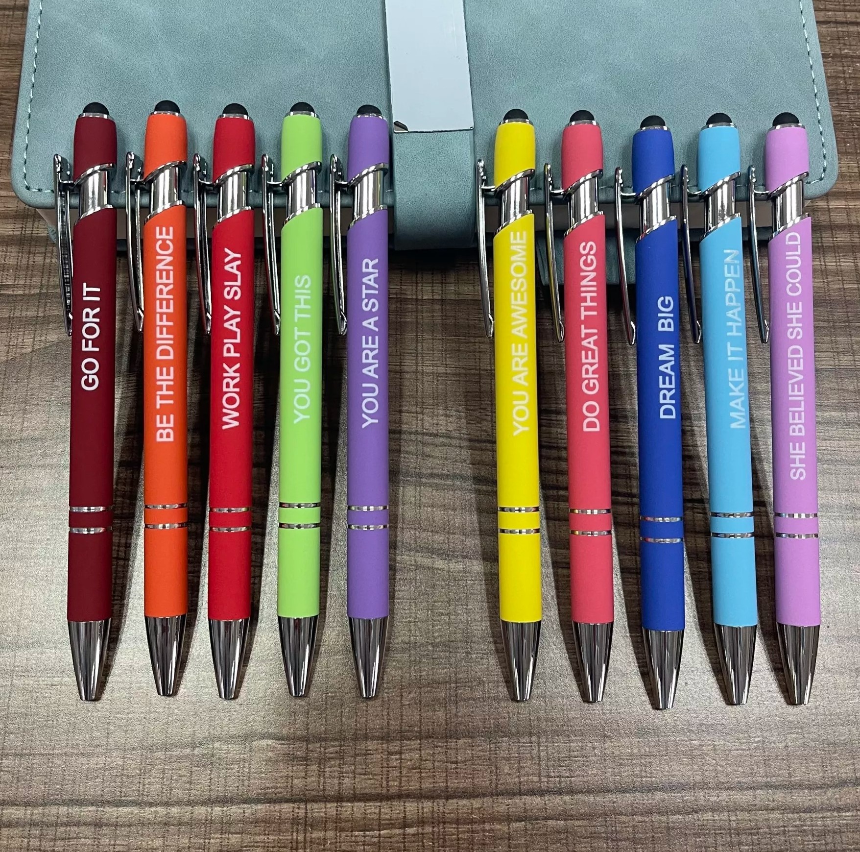 🌈 10Pcs Ballpoint STRESS RELIEF FUNNY PENS😂