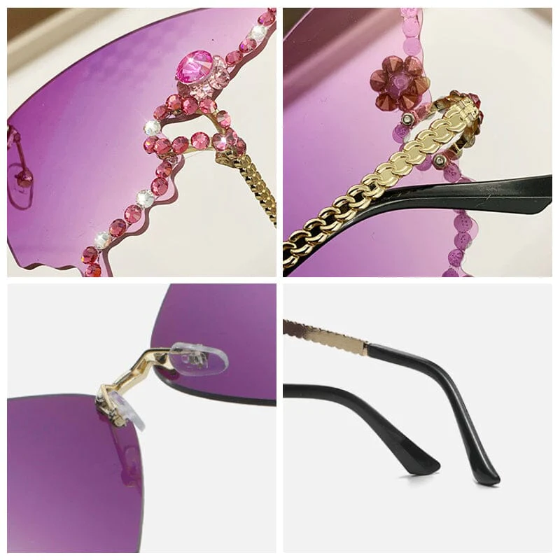 ✨Shiny BUTTERFLY SUNGLASSES🦋
