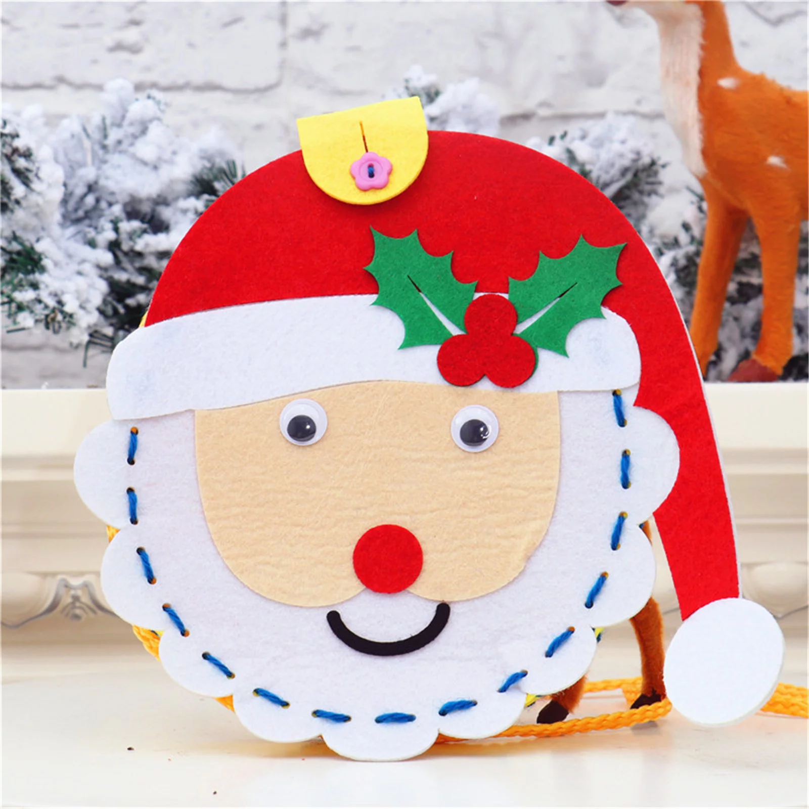 🎄Christmas children DIY educational toys shoulder bag🎁