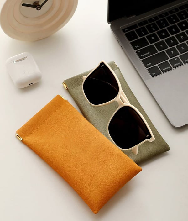 🌷Snap Closure Leather Organizer Pouch