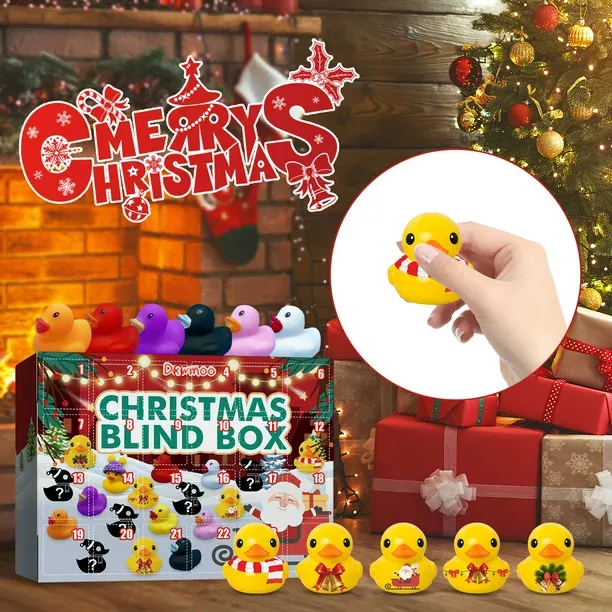 🎁Advent Calendar 2022-24 Rubber Ducks Advent Calendar For Kids