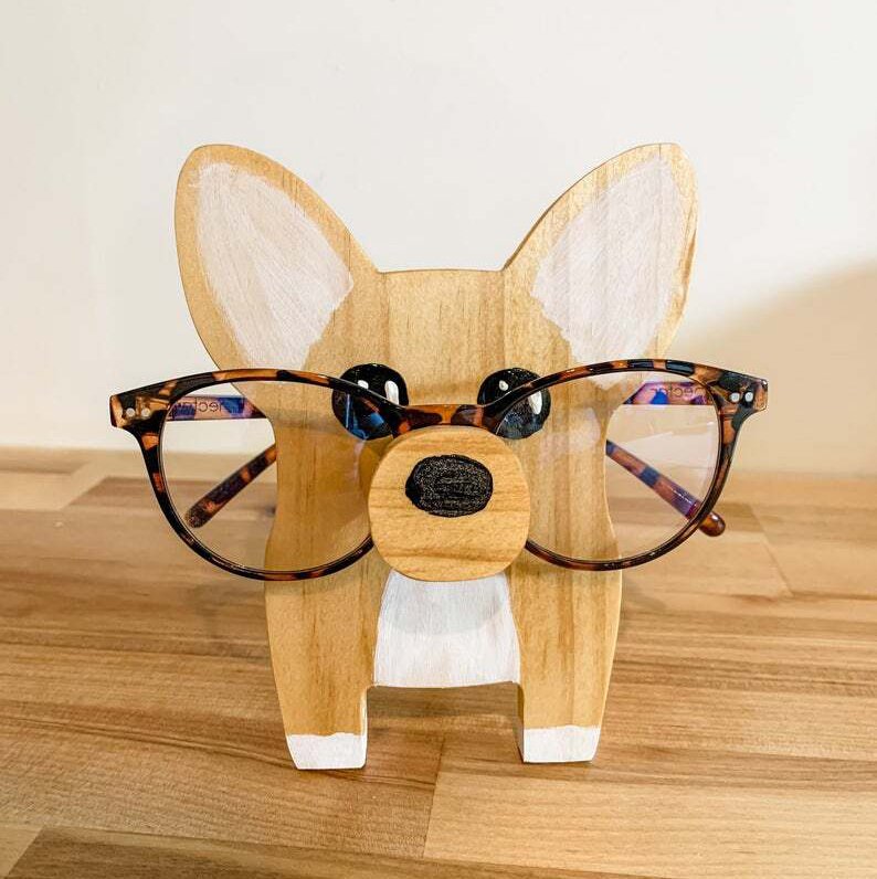 【Christmas Hot Sale】Wooden Animal Glasses Stand 