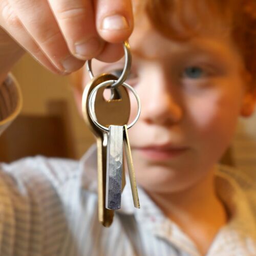 Through Thick and Thin Keychain - Best Friend Gift