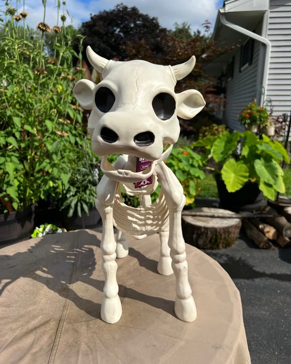 🐮Cow & Horse Skeleton Halloween Decorative Prop💀