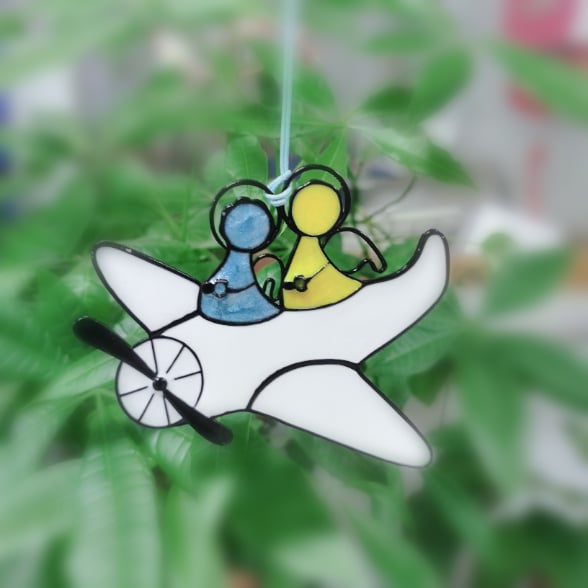 ❤️Stained  Art Window Hangings