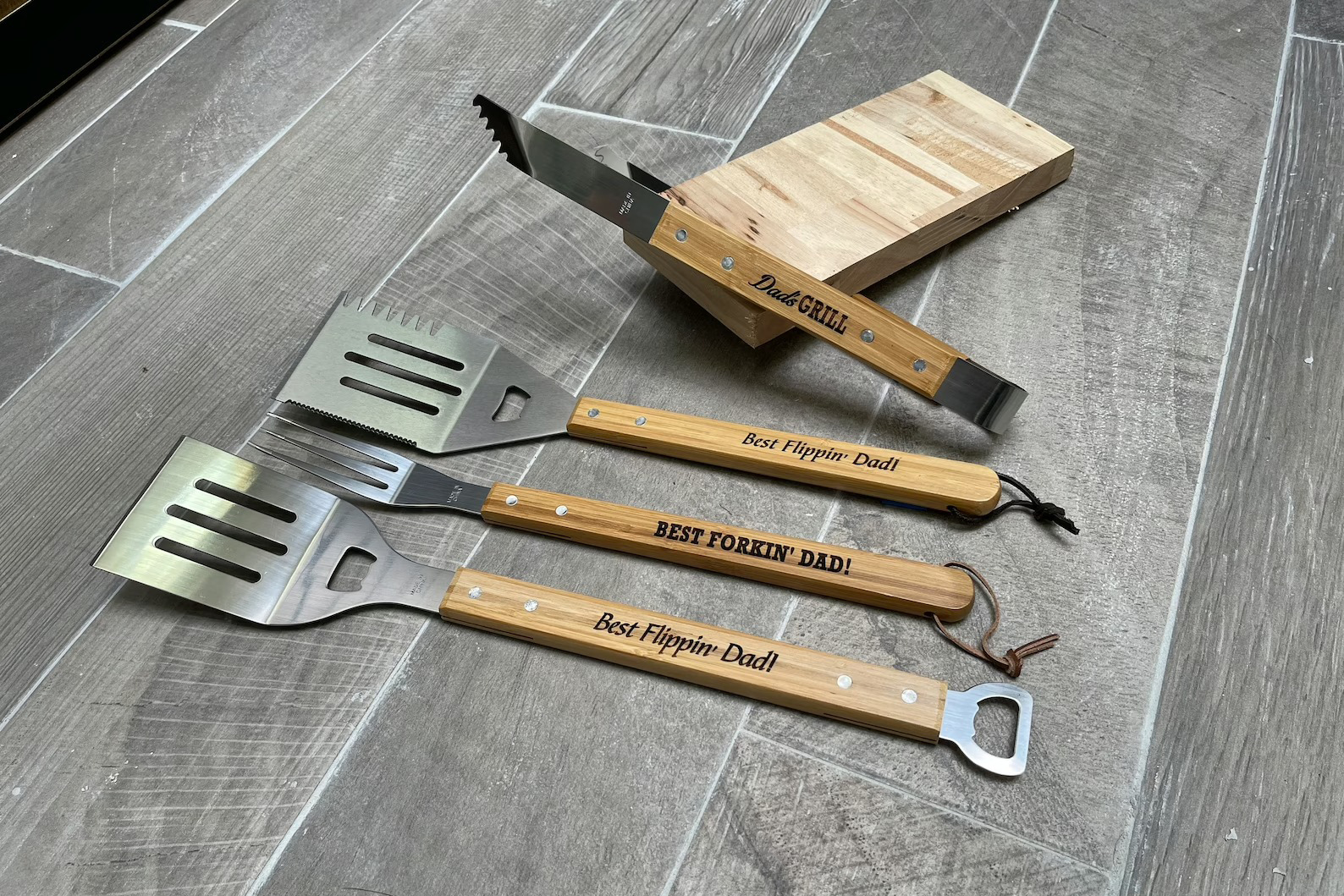 【Birst Father's Day Gift Idea】BBQ Spatula For Dad