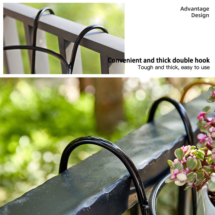 Iron Art Hanging Baskets Plant Pot 