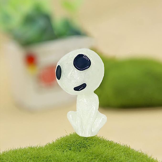 6 Pcs Luminous Ghost Tree Elves Set