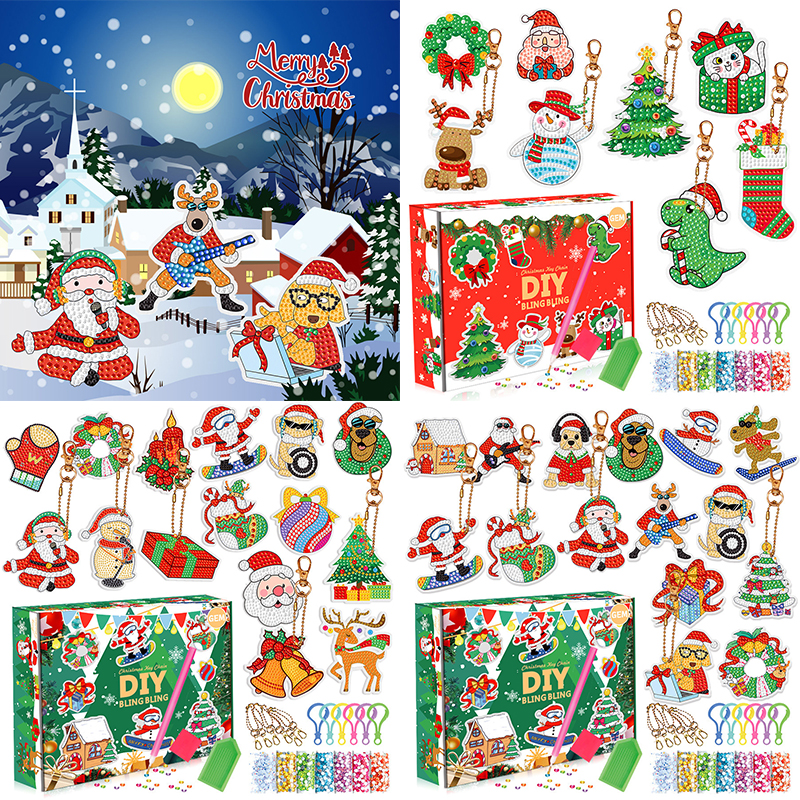 🎁2022 NEW PRODUCT🎁Christmas DIY Diamond Painting Pendant