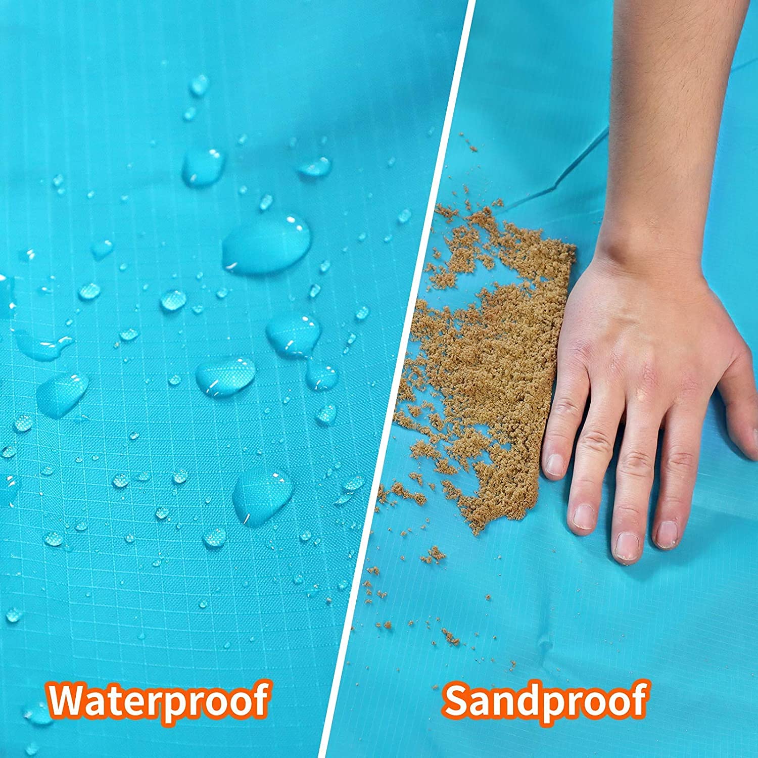 🔥SUMMER HOT SALE-Lightweight Sandproof Beach Blanket