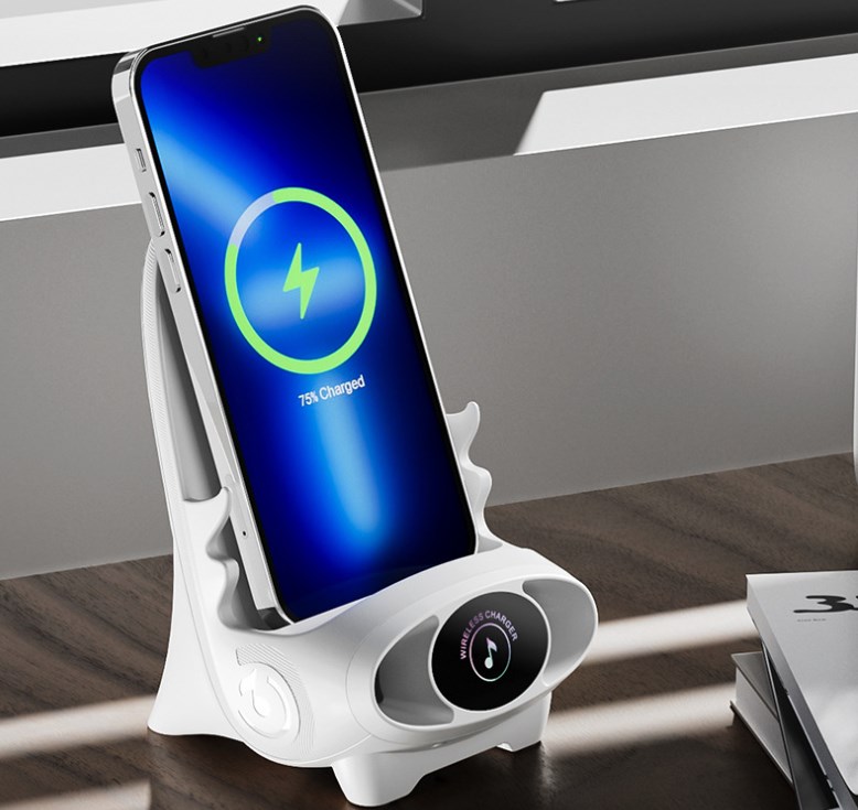 🤩Mini chair wireless fast charger multifunctional phone holder
