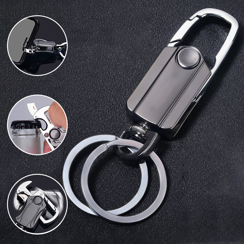 (🔥Father's Day Pre Sale-50% Off)Multifunctional Keychain Corkscrew