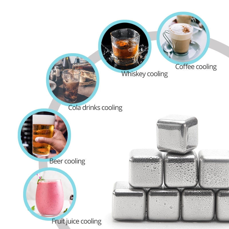🔥HOT SALE 40% OFF-🥃Stainless Steel Ice Cube
