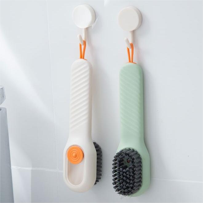 Multifunctional Shoe Brush With Liquid Box