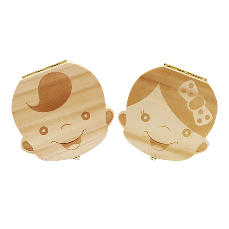 🦷Wooden Baby Tooth Collection Box🦷