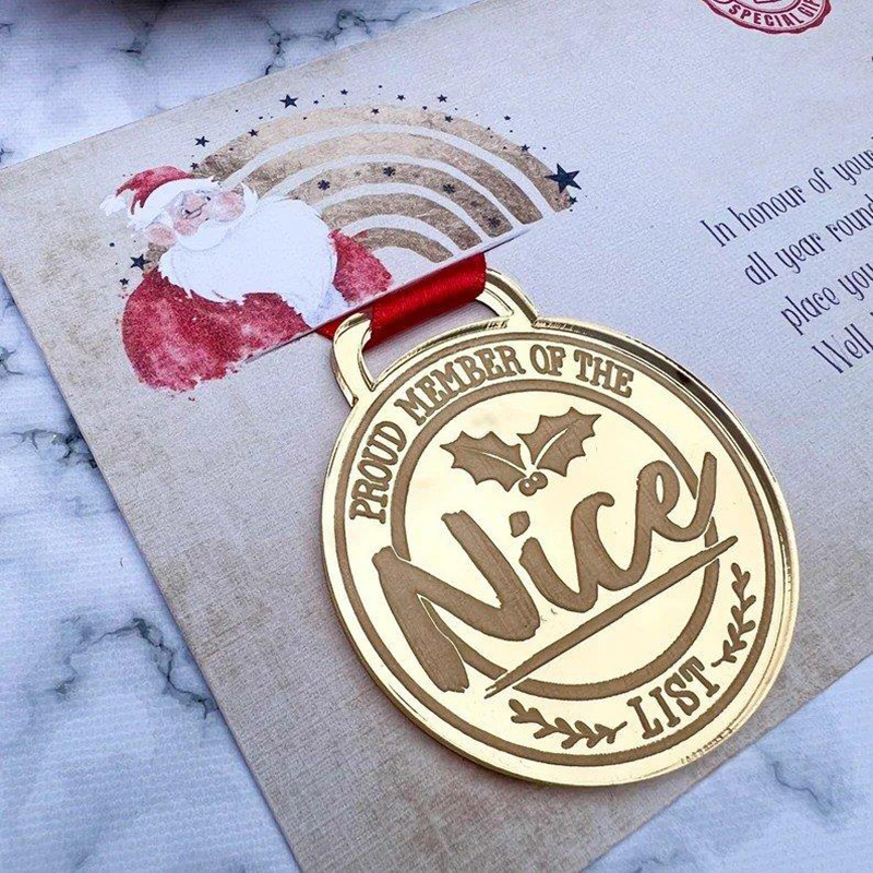 🎅Christmas Gift-Nice List Medal🏅