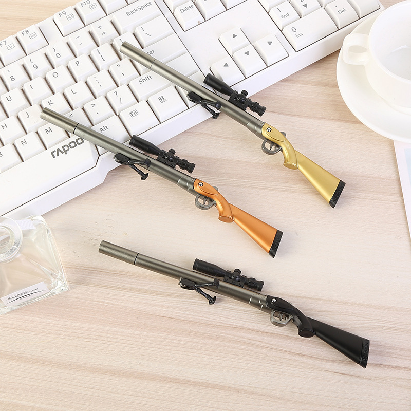 Cool Gun Shaped Ballpoint Pens - Novelty Sniper Rifle Ballpoint Pens