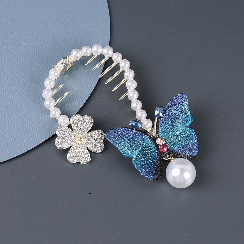 🌺Pearl Butterfly Hair Accessories