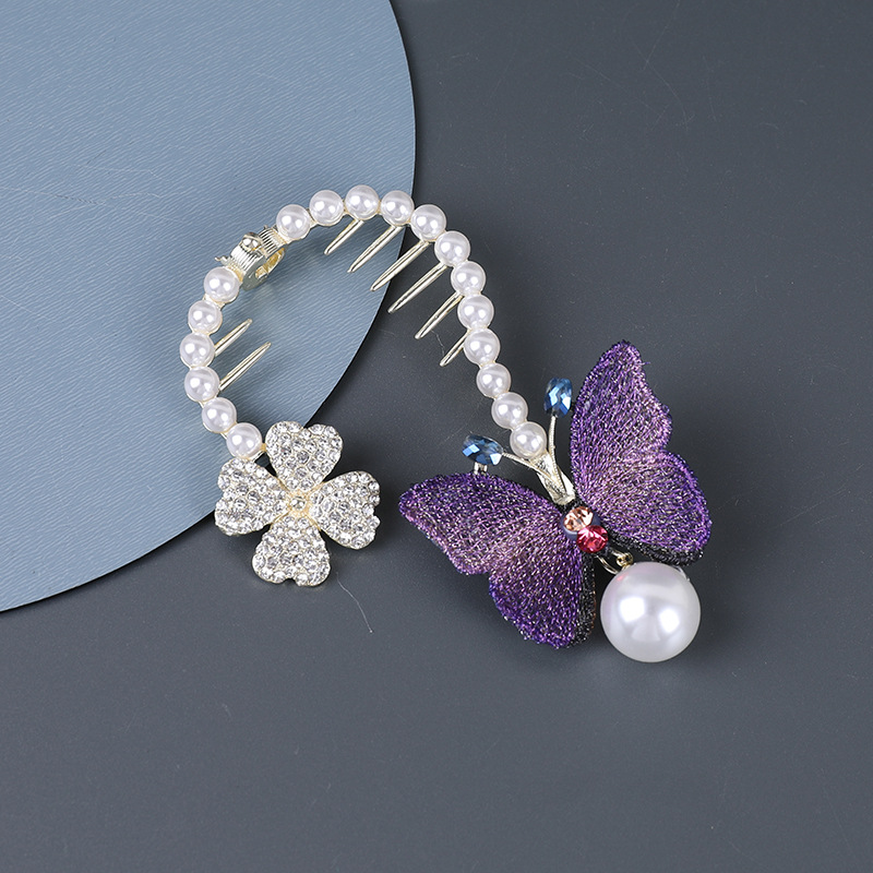 🌺Pearl Butterfly Hair Accessories