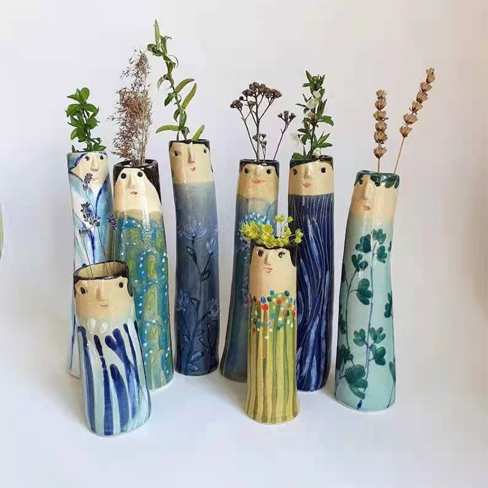 🌷Bohemian Style-Spring Family Bud Vases