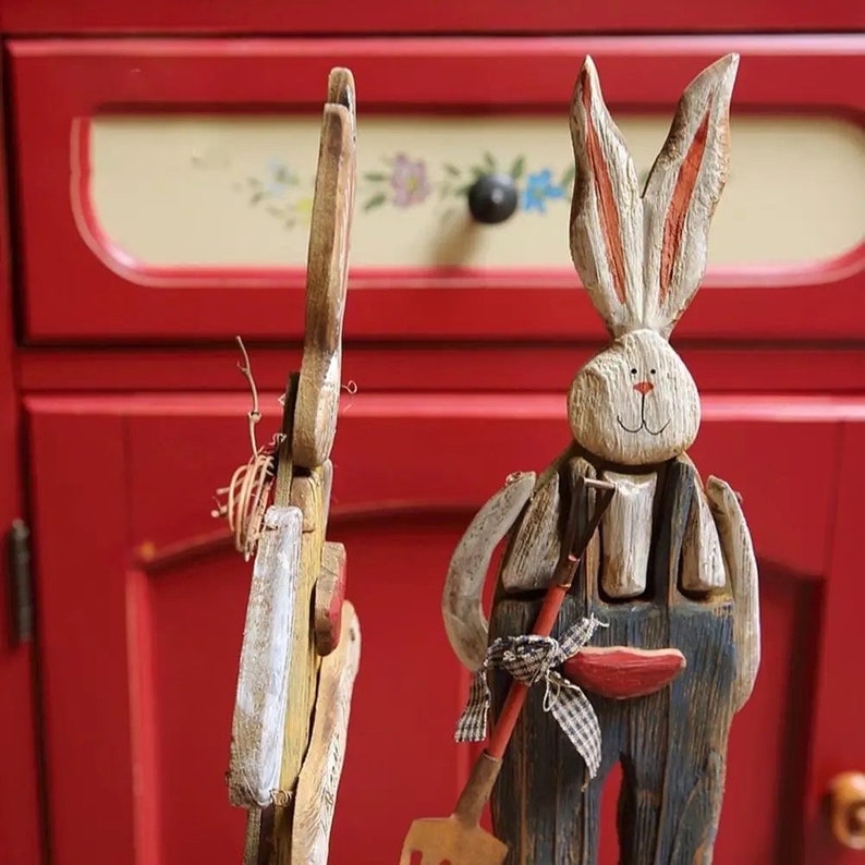 Symbol 2023 Garden Rabbit figurines